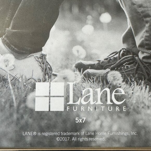 Lane Furniture 5x7 Silver Color  Picture Frame With Textured Honeycomb Design - Picture 4 of 7